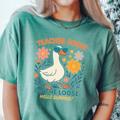 Teacher Goose T-shirt