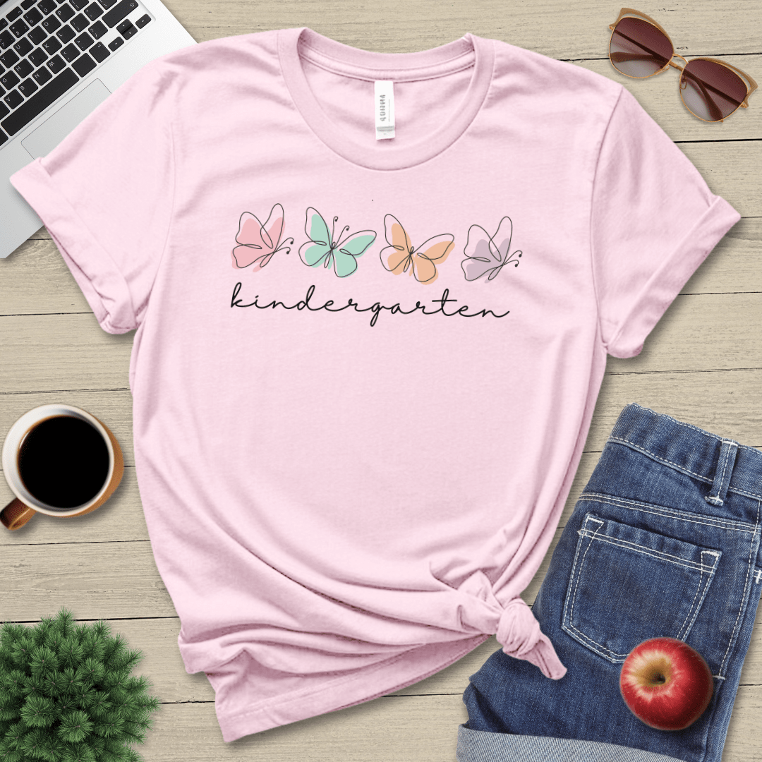 Kindergarten Butterflies T-Shirt