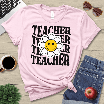 Teacher Flower T-Shirt