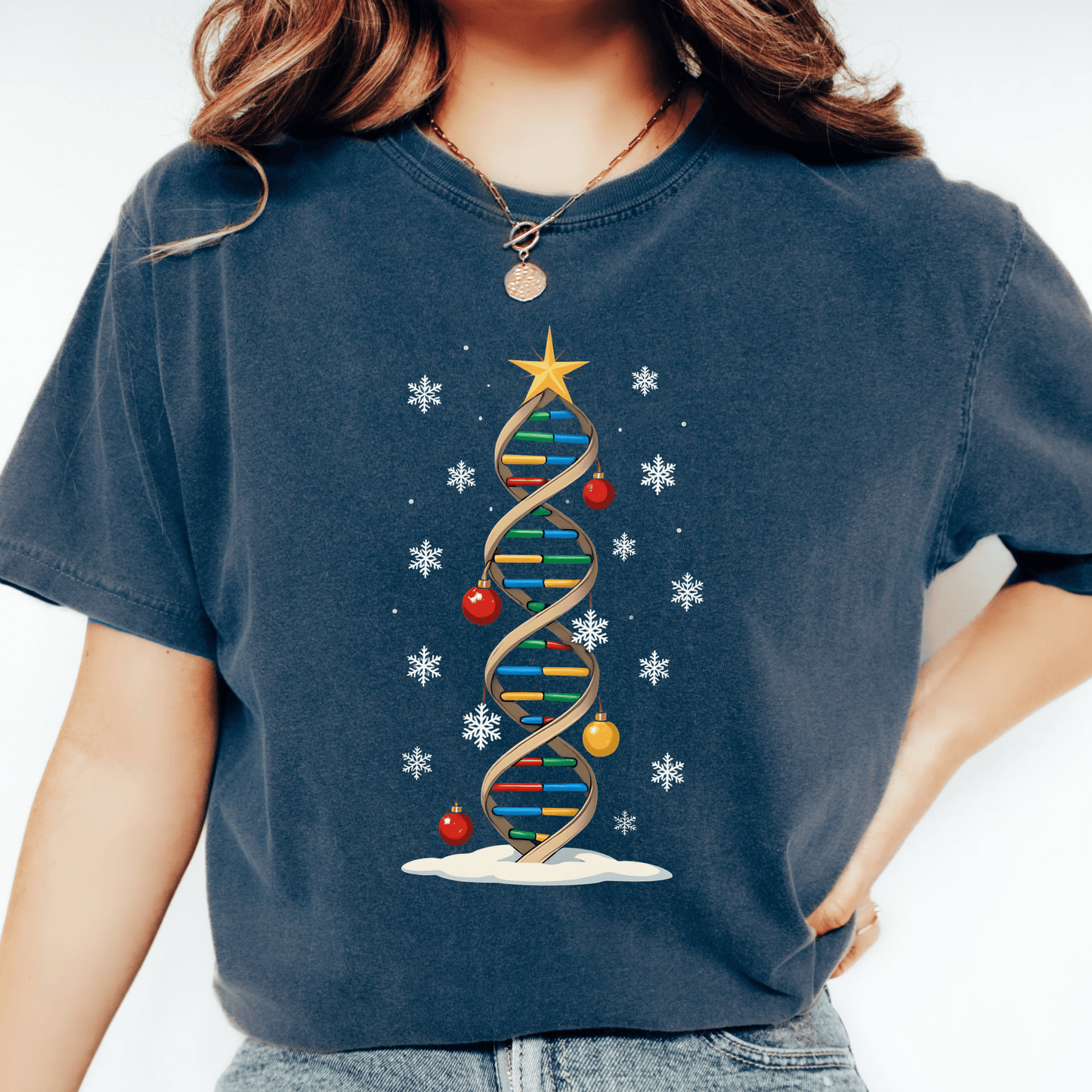 DNA Christmas T-shirt