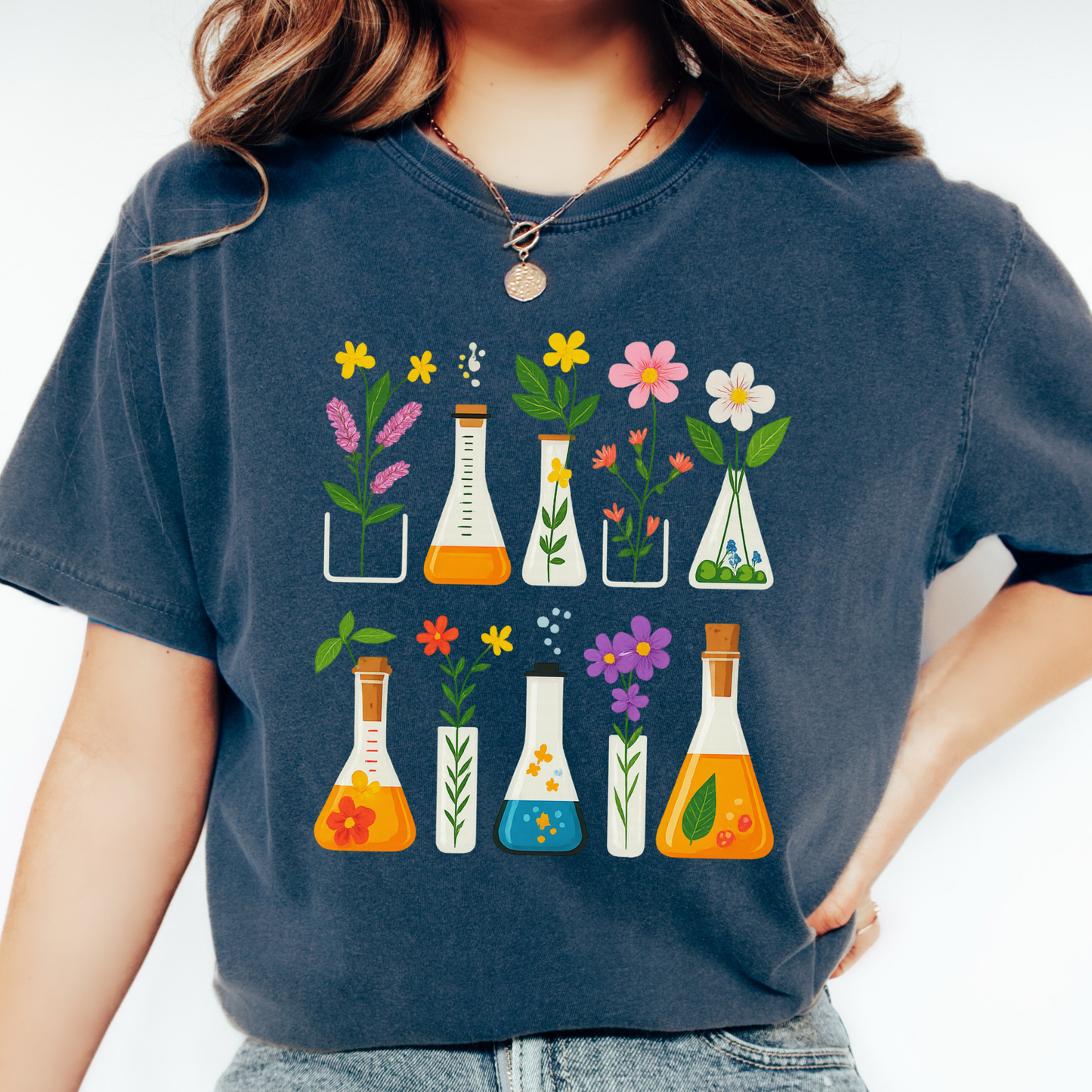 Floral Chemistry T-shirt