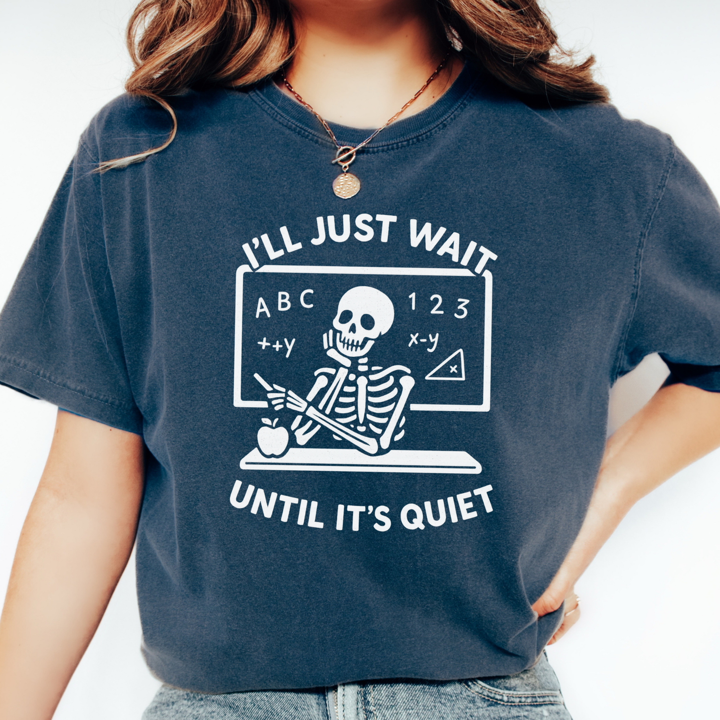 Skeleton Teacher T-shirt