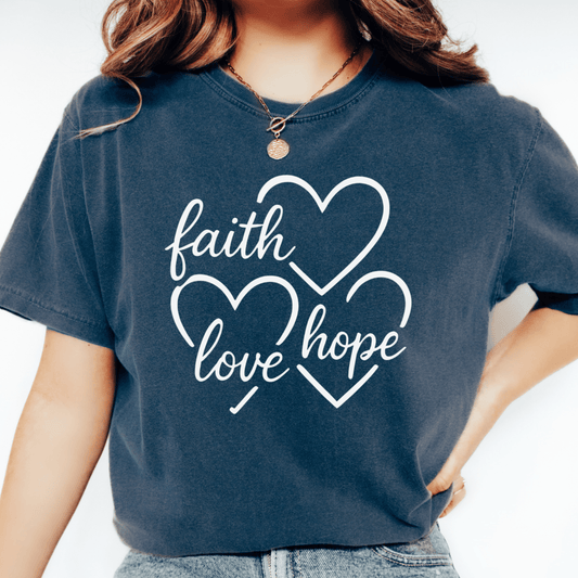 Faith Love Hope T-shirt