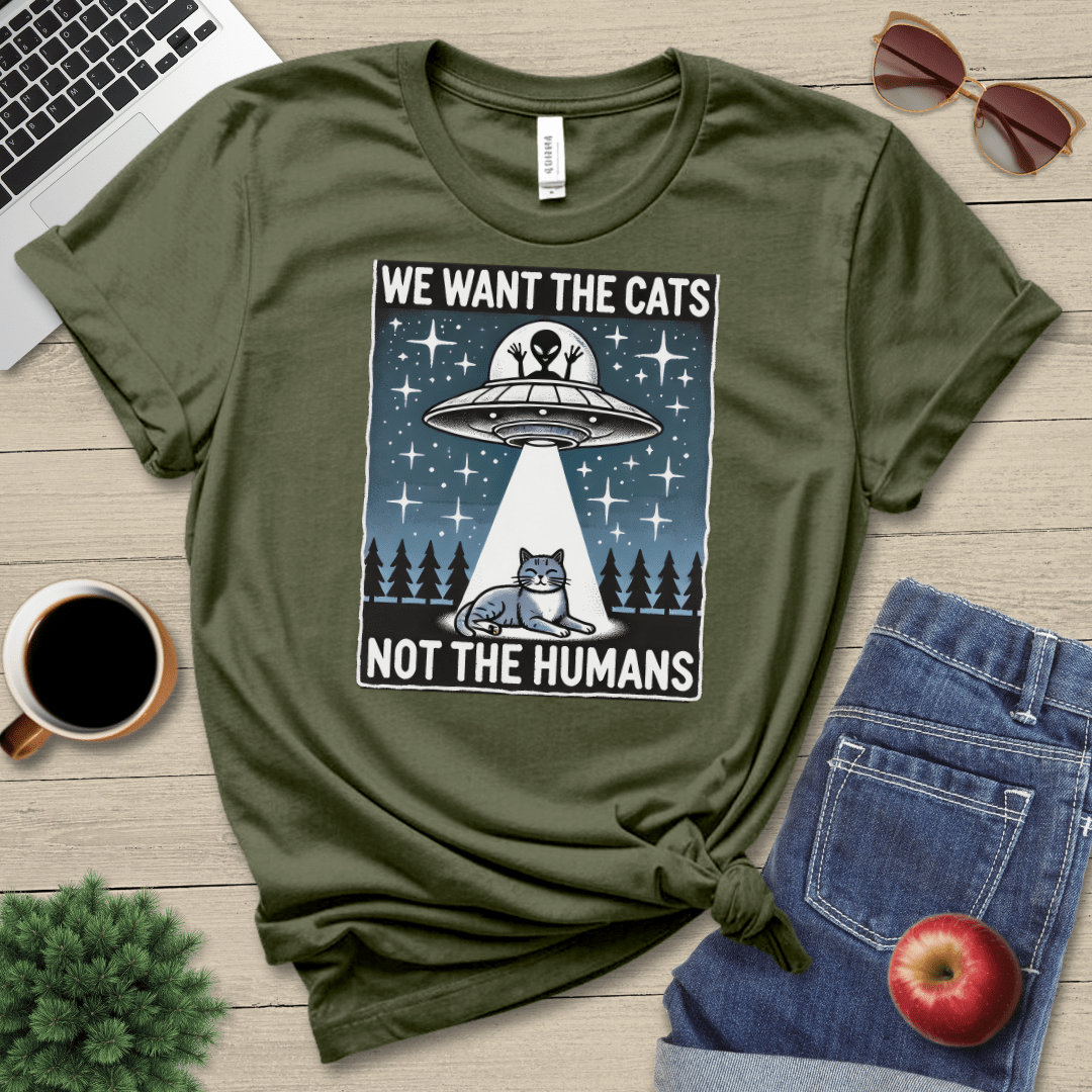 Aliens And Cats T-Shirt