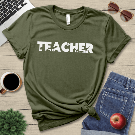 Dino Teacher T-Shirt