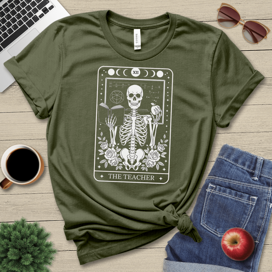 Teacher Tarot Card T-Shirt