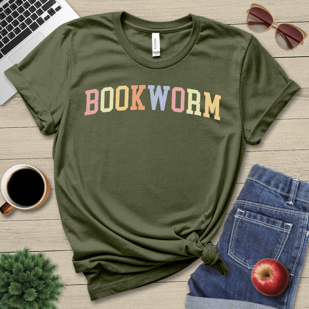 Bookworm Teacher T-Shirt