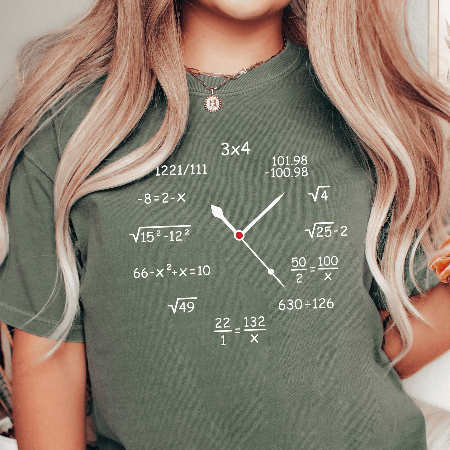 Math Clock T-shirt