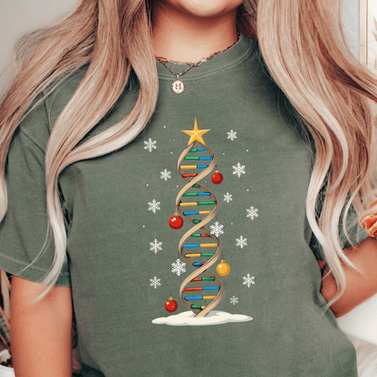 DNA Christmas T-shirt