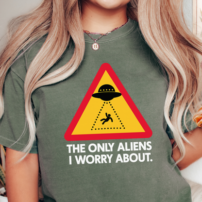 Alien Warning T-shirt