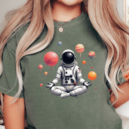 Meditating Astronaut T-shirt