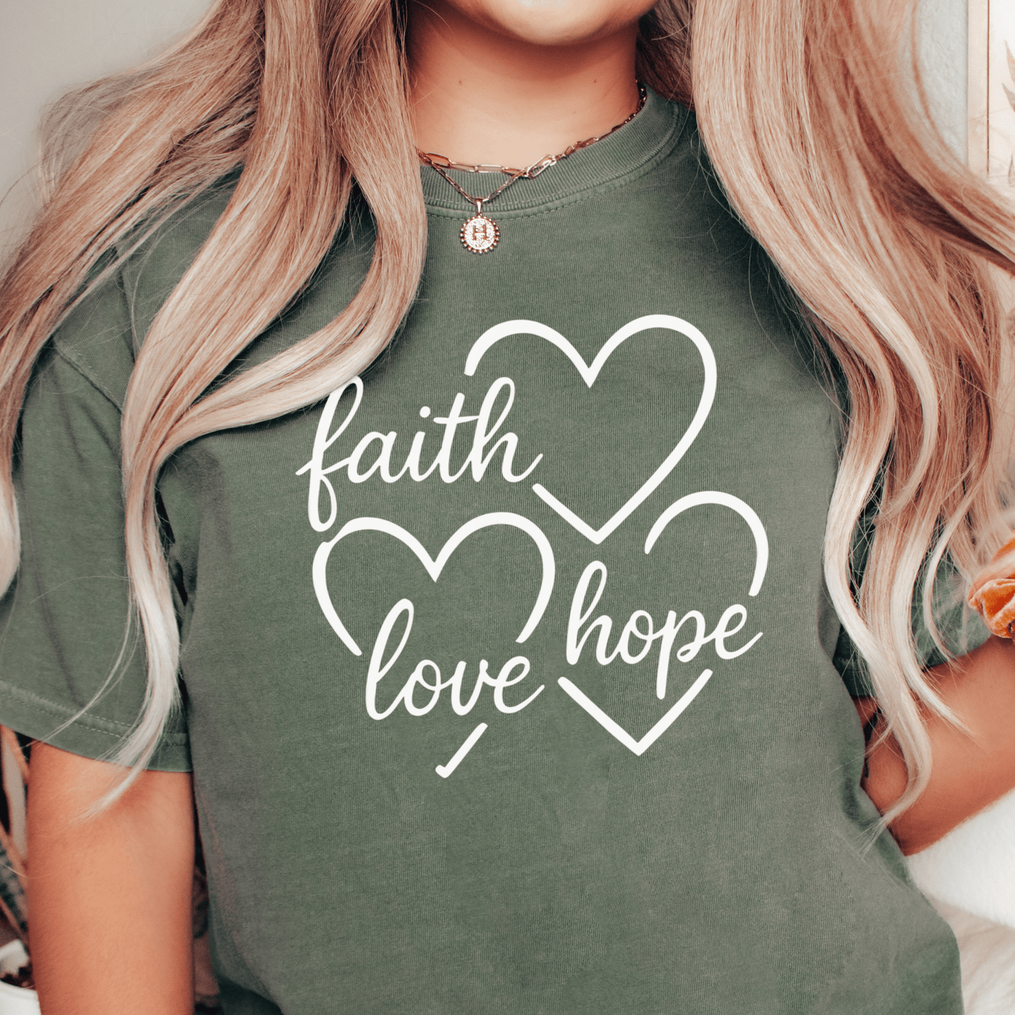 Faith Love Hope T-shirt