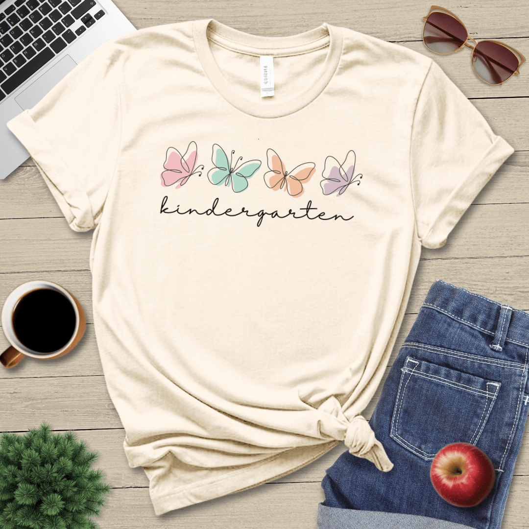 Kindergarten Butterflies T-Shirt