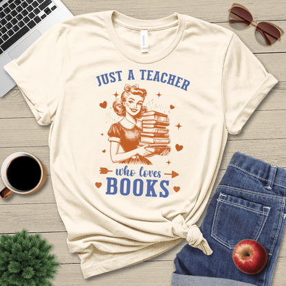 Teacher Who Loves Books T-Shirt