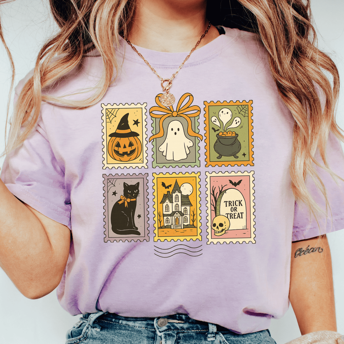 Halloween Stamps T-shirt