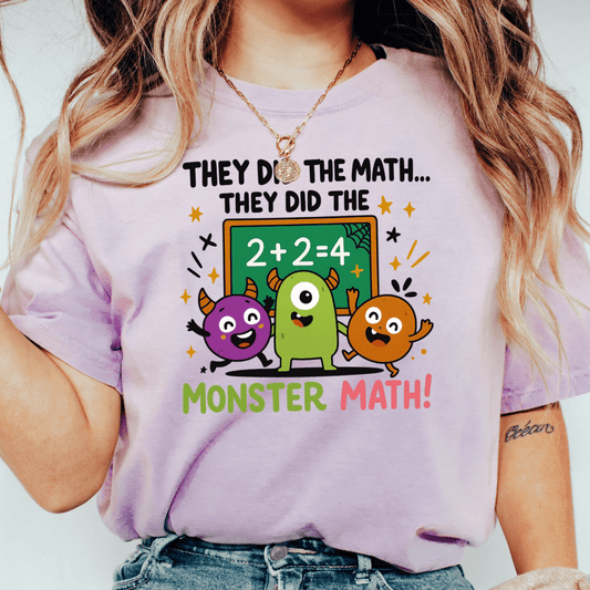 Monster Math T-shirt