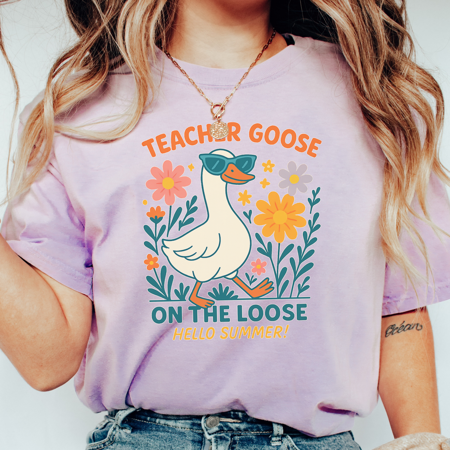 Teacher Goose T-shirt