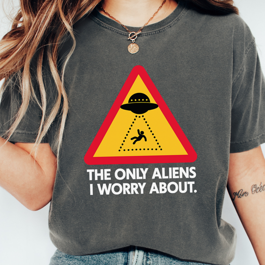 Alien Warning T-shirt