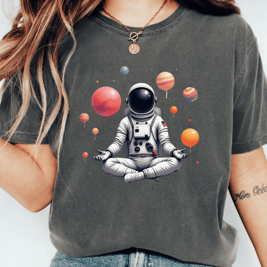 Meditating Astronaut T-shirt