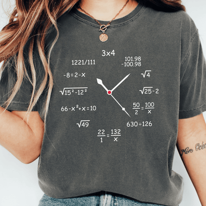 Math Clock T-shirt