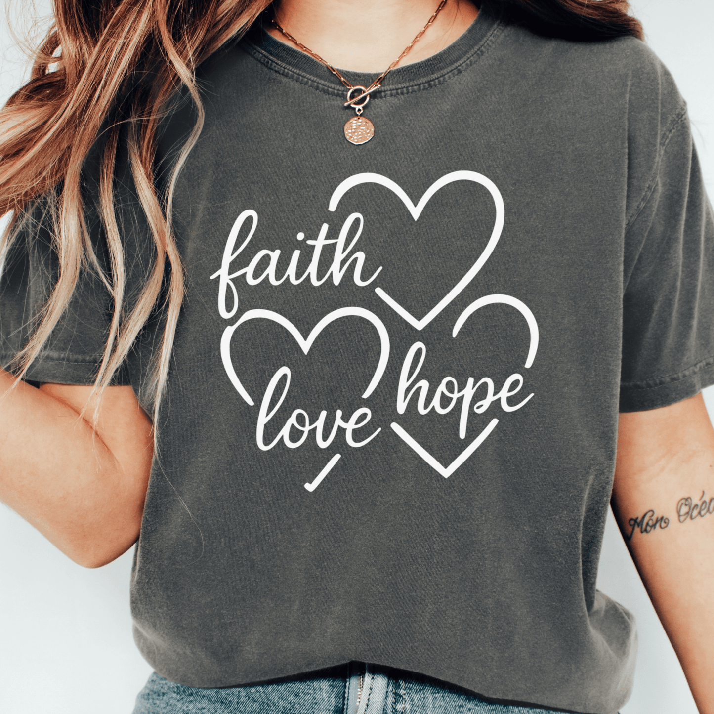 Faith Love Hope T-shirt