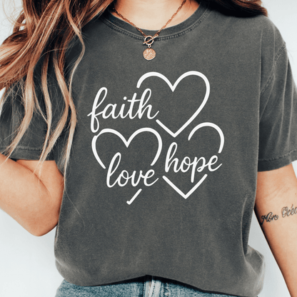 Faith Love Hope T-shirt