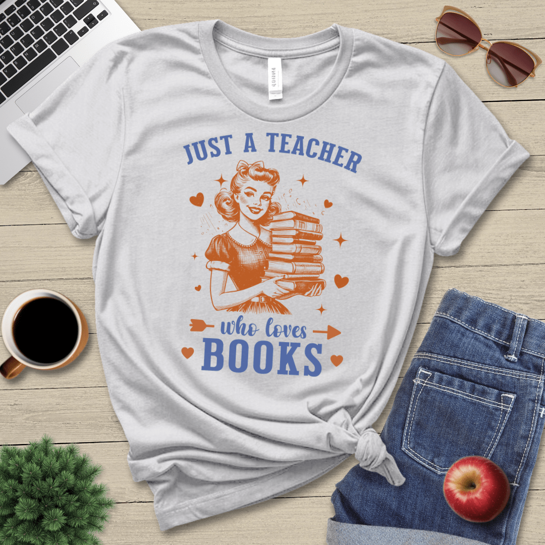 Teacher Who Loves Books T-Shirt