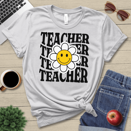 Teacher Flower T-Shirt