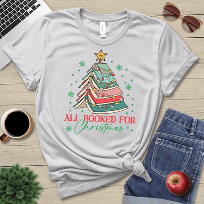 Booked For Christmas T-Shirt