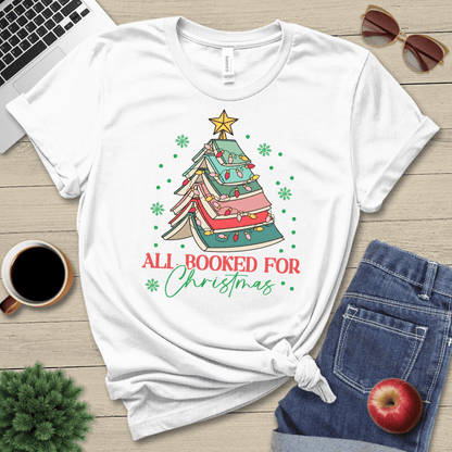 Booked For Christmas T-Shirt