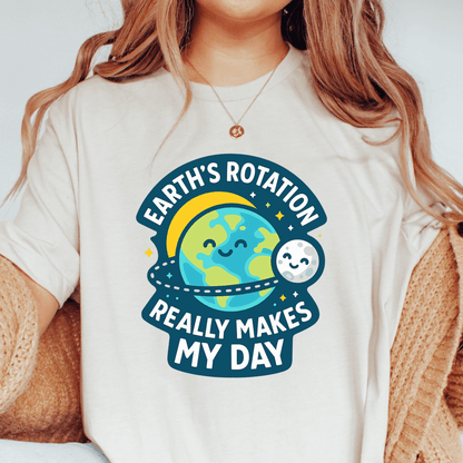 Earth Rotation T-shirt