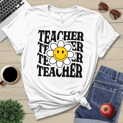 Teacher Flower T-Shirt