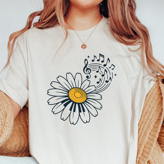 Musical Flower T-shirt